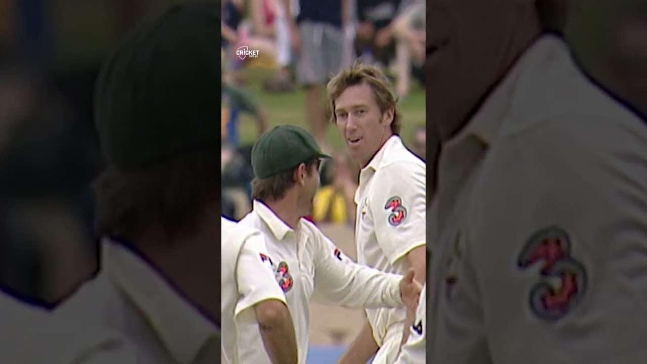 McGrath's 'perfect' ball to Kiwi Fleming