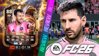 EL GOAT🐐 LIONEL MESSI RATINGS RELOAD FC 26 REVIEW