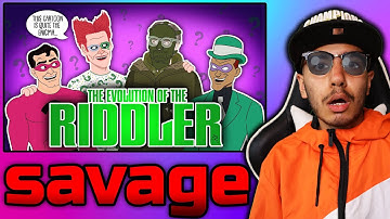 The Evolution Of The Riddler (Tell it Animated) | Reaction!
