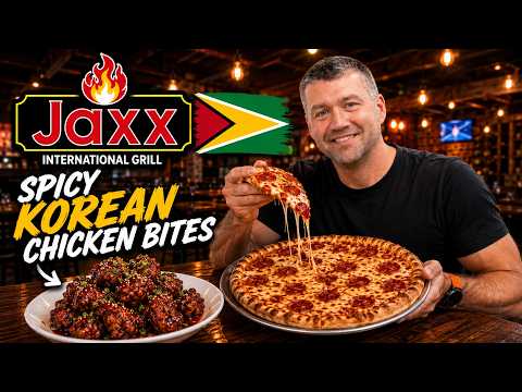 Everything I Ate At Jaxx International Grill Guyana 🇬🇾