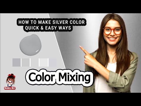 What Colors Make Silver Paint