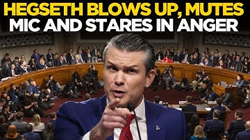 Pete Hegseth LIVE | ‘Save The Lecture’: Pete Hegseth Explodes, Turns Off Mic During Fiery Testimony