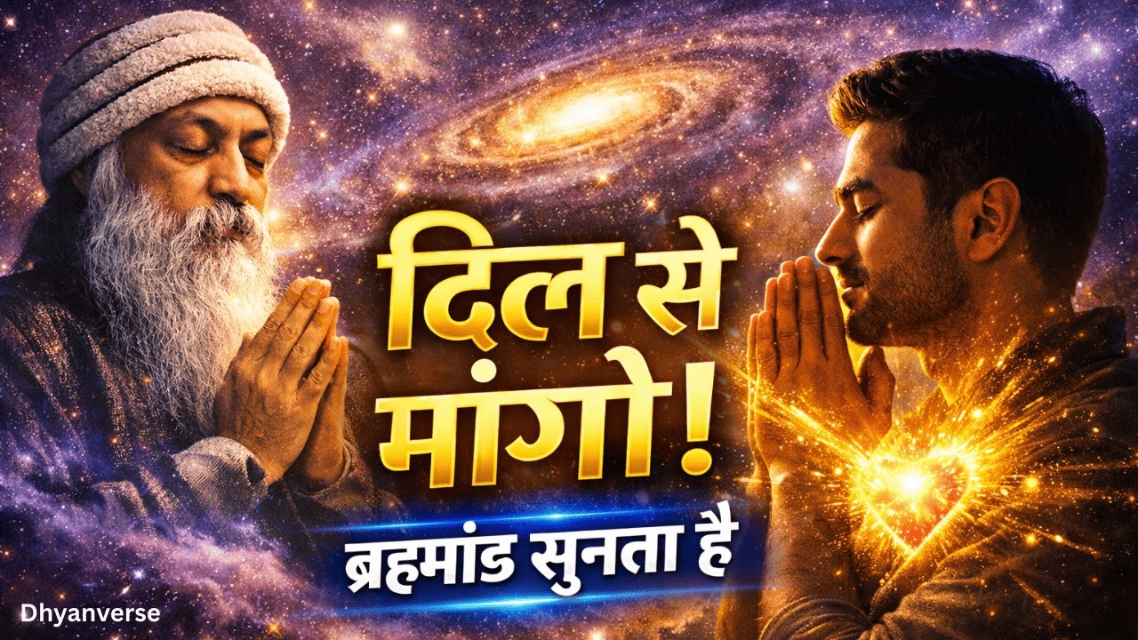 “अगर दिल से मांगो… ब्रह्मांड मना नहीं कर सकता | Osho Inspired Wisdom” osho speech hindi #osho