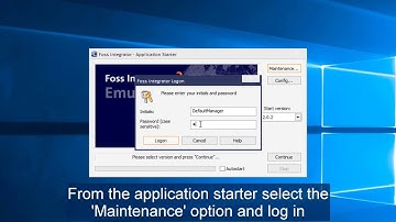 Creating and restoring backups - FOSS Integrator