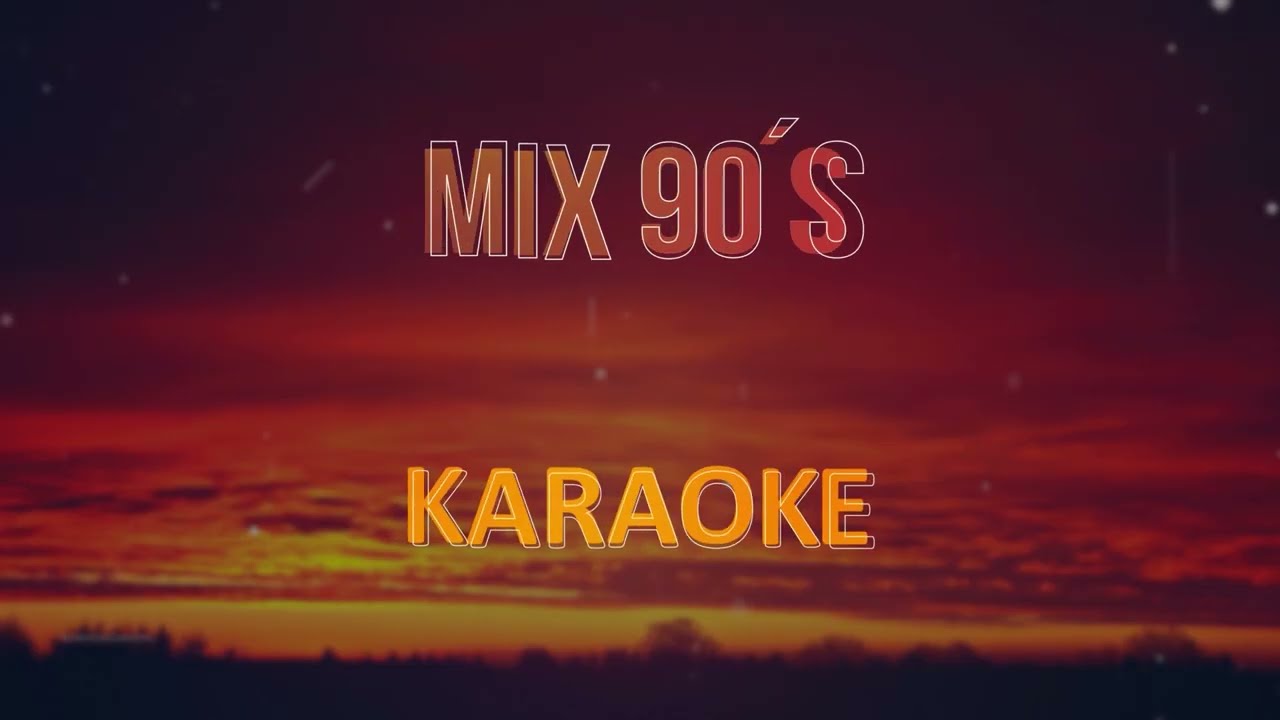 Mix lo mejor de los años 90, Karibe band, Karaoke / Pista musical