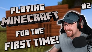 The Floor is JAVA! Playing Minecraft for the FIRST TIME EVER! #2