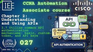 CCNA Automation (200-901 CCNAAUTO) | DevNet Associate | 027 Common API Auth: Basic, Token, Keys