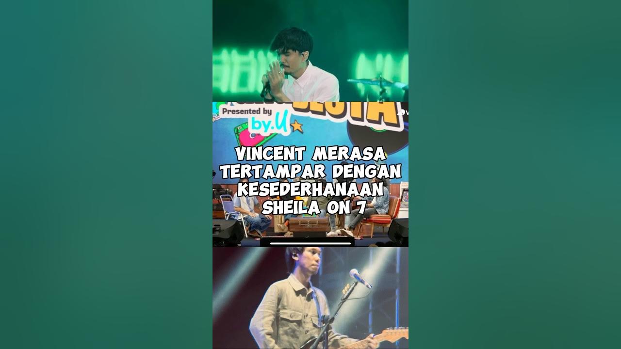 vincent merasa tertampar dengan kesederhanaan sheila on 7 #sheilaon7 #concert #shorts vincent merasa tertampar dengan kesederhanaan sheila on 7 #sheilaon7 #concert #shorts