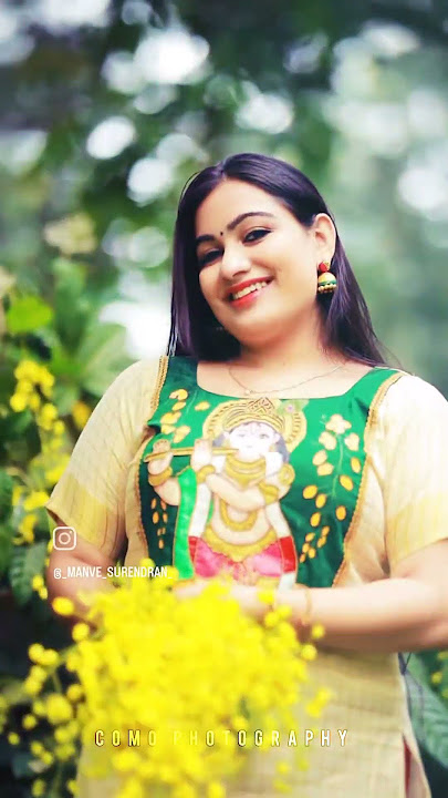 Manve Surendran | Vishu special #manvesurendran #vishu #actress #reels #traditional #model