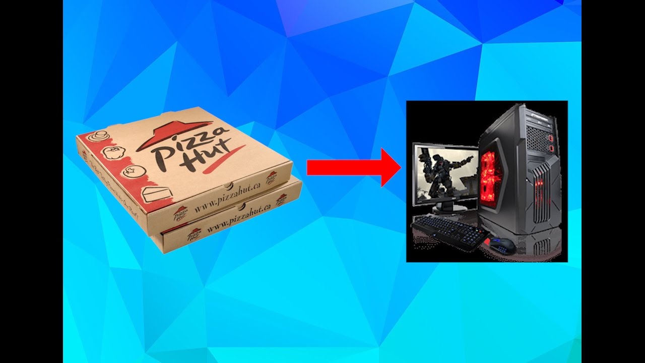 HOW TO MAKE A COMPUTER OUT OF A PIZZA BOX! YouTube
