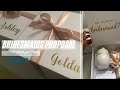 Faith-Based Bridesmaids Proposal Boxes & Reactions