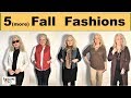 More Fall Fashions For Women, 5 Outfit Styles & My Top Looks for the Mature over 50 Woman