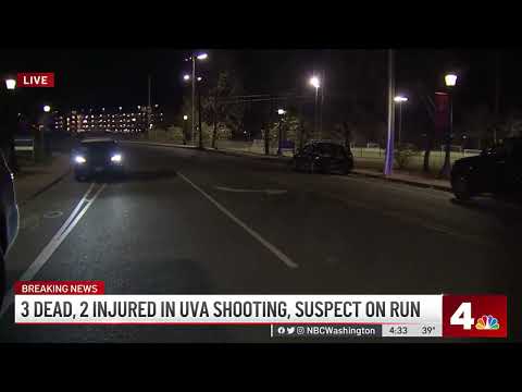 3 Killed, 2 Hurt in UVA Shooting; Suspect At-Large | NBC4 Washington