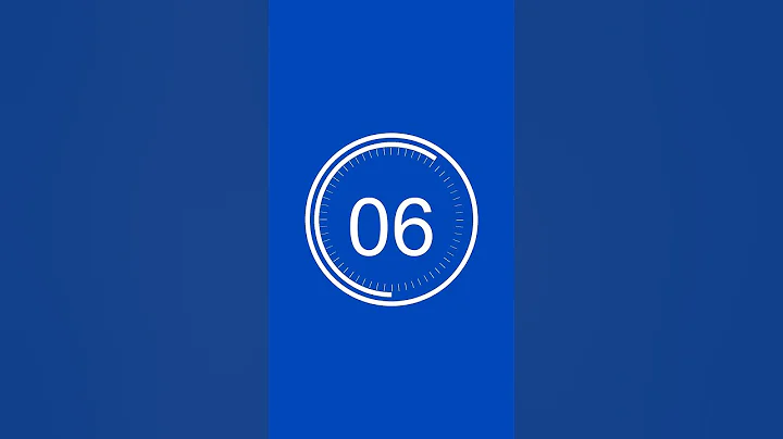 5 Second Count Down Timer Best Green Screen Video 4 Video | Templates #chromakey #animation