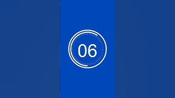 5 Second Count Down Timer Best Green Screen Video 4 Video | Templates #chromakey #animation
