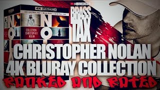 Christopher Nolan 4k Collection Ranked and Rated!