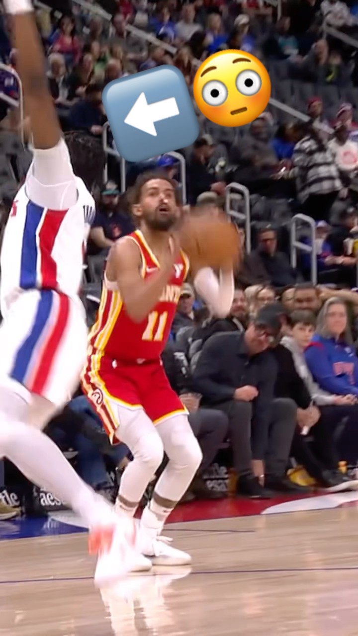 Trae Young with the nice snatch! ?