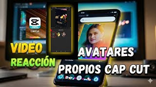 CapCut Avatar Tutorial - Reacciones con personajes propios screenshot 3
