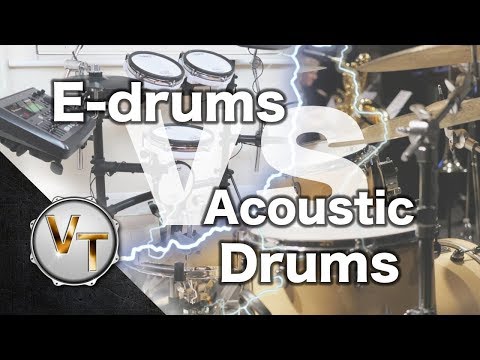 E-Drums vs. Acoustic Drums (Opinion)
