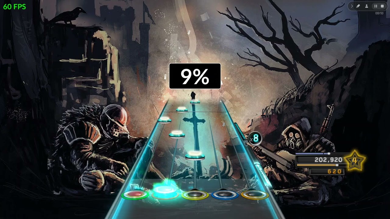 Hail to the king clone hero. I'm not great