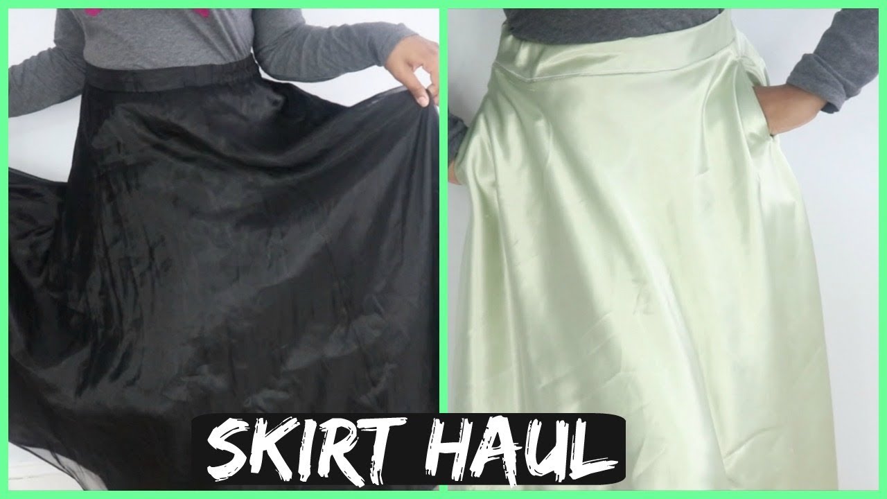 Skirt Try On Haul | Makeitwithmecca - YouTube MakeItWithMecca