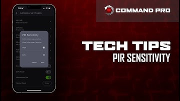 COMMAND PRO TECH TIP | How To Adjust PIR Sensitivity