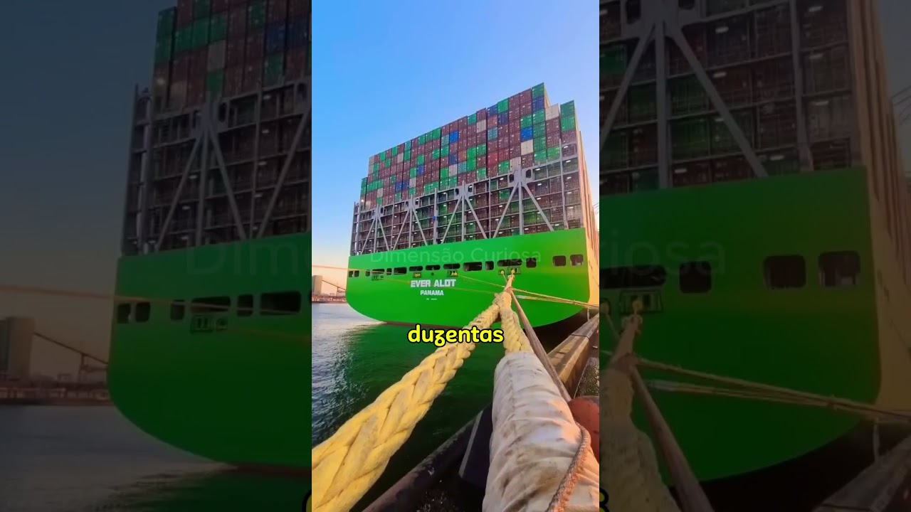 O Maior Navio do Mundo: Você Não Vai Acreditar no Tamanho!