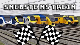 Wat Is De Snelste En Langzaamste Trein Van Nederland?