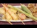 Kushikatsu Recipe (Deep-Fried Skewered Meat and Vegetables with Special Sauce) | Cooking with Dog