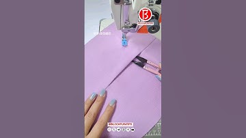 Side seam invisible pocket tutorial