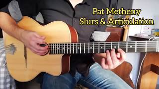 Pat Metheny - Phrasing, Articulation and Improvisation
