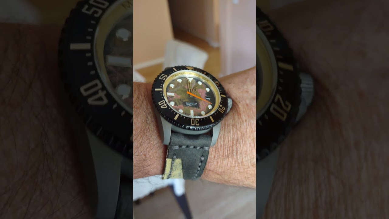 Invicta I modded with custom hands .