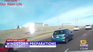 Colorado Springs-area emergency planners prepare for upcoming strong wind event