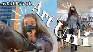 Art University Vlog ~ a day in the life of a university student vlog *ART UNI*