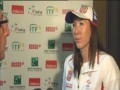 Serbia v Czech Republic - Exclusive Jelena Jankovic Interview | Fed Cup 2012