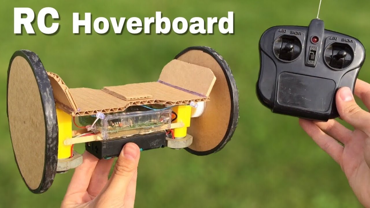 How to Make HOVERBOARD at Home Out of Cardboard - incredible idea -