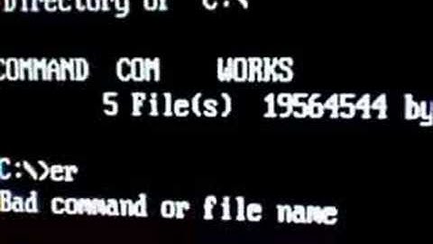 First Boot - IBM PS/2 Model 30