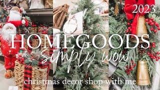 *NEW* SIMPLY WOW HOMEGOODS CHRISTMAS DECOR 2023 🎄 | HOMEGOODS CHRISTMAS DECOR SHOP WITH ME 2023