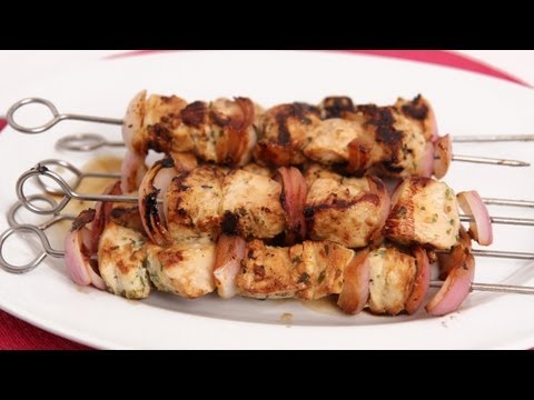 Chicken Kebab Recipe - Laura Vitale - Laura in the Kitchen Episode 623
