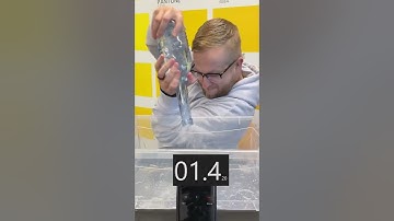 the fastest way to empty a bottle