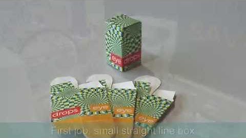 Short-run folding cartons profitably produced on KAMA FF 52i