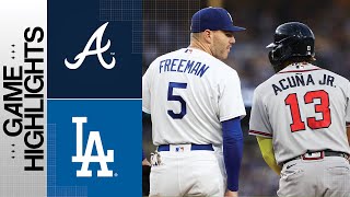 Braves vs. Dodgers Game Highlights (8\/31\/23) | MLB Highlights