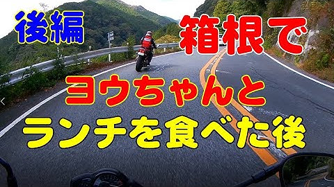【モトブログ】 グラディウス400 箱根 まで来て やっちまった 瞬間がやって来る 伊豆 git2P