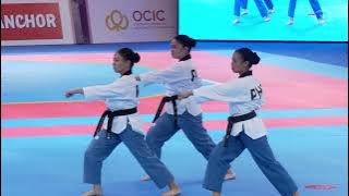 Philippines' poomsae trio delivers taekwondo gold in SEA Games