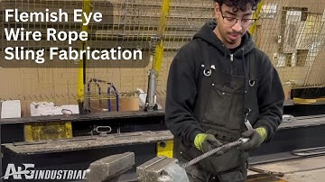Flemish Eye Wire Rope Fabrication