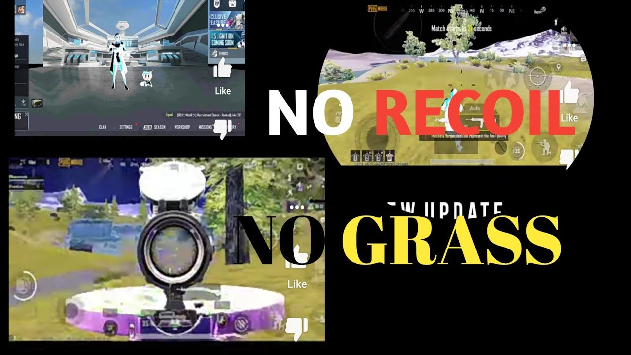 No recoil +no grass iPad veiw | MIX OUT