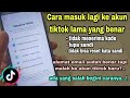 HOW TO RE-LOG IN TO YOUR OLD TIKTOK ACCOUNT CORRECTLY || My Gmail is correct but it's redirecting...