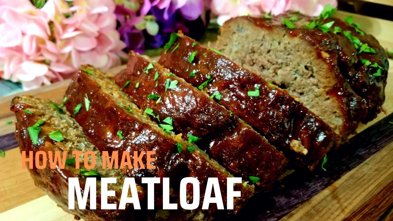 Simple and easy meatloaf recipe homemade meatloaf by ross kitchen