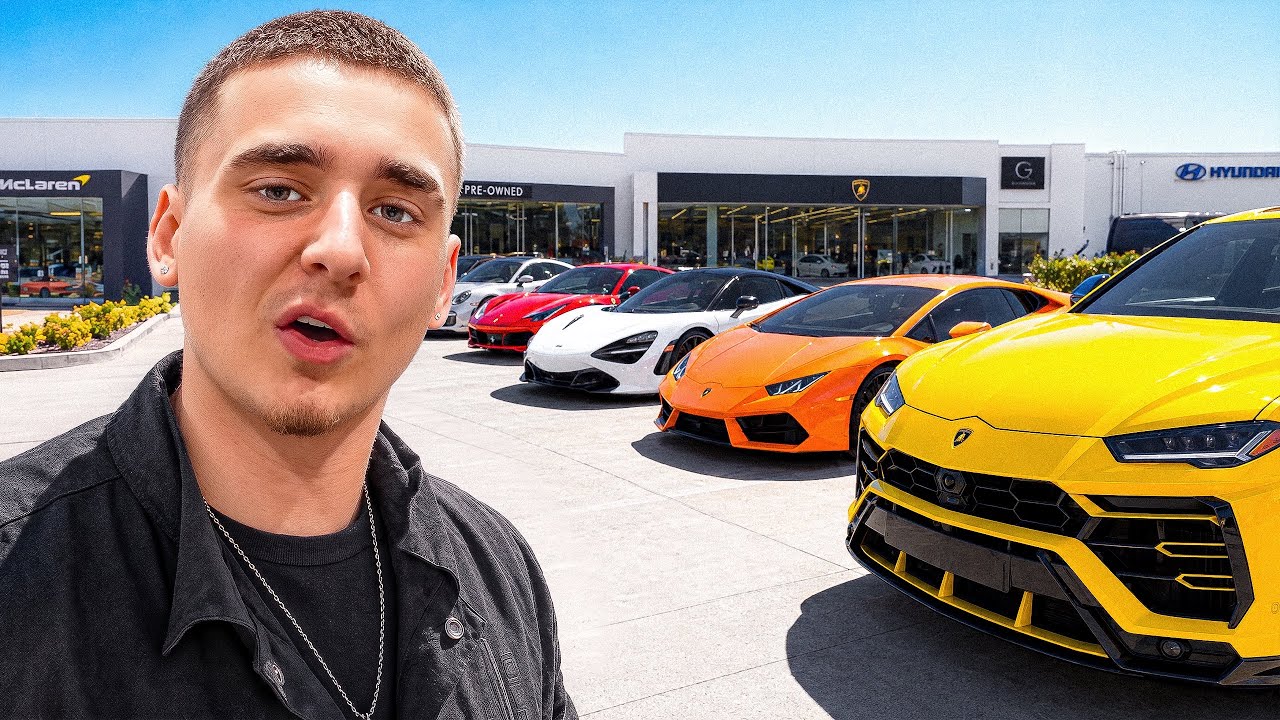 I Went Exotic Car Shopping..