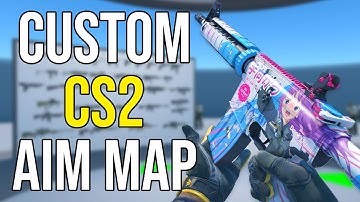 CUSTOM CS2 AIM TRAINING AND WARMUP MAP!!